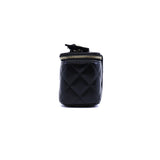 thumbnail Mini Vanity In Black Lambskin Camellia Classic Chain Shoulder Bag GHW Seri 31 - L'UXE LINK