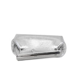 thumbnail First Small Silver laminated leather bag - L'UXE LINK