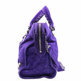 thumbnail city medium suede purple phw - L'UXE LINK