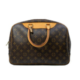 thumbnail Deauville Monogram Canvas Brown Handbag GHW - L'UXE LINK