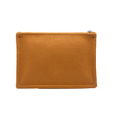 thumbnail flat H natte case,large model in cognac fabric