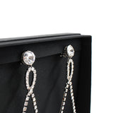 thumbnail crystal earring - L'UXE LINK