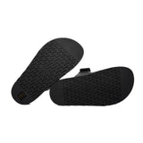 thumbnail chypre sandal in leather Black phw#34 - L'UXE LINK