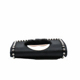 thumbnail Karlito Wallet On Chain Bag Leather With Fur Black PHW