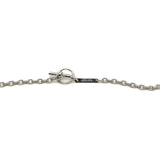 thumbnail Carrousel Silver Brown Metal Buffalo Horn S Pendant Necklace PHW - L'UXE LINK