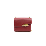 thumbnail mini verrou chain bag wine red goat leather ghw D stamp