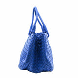 thumbnail Top Handle Bag blue electric Antique Brass Hardware - L'UXE LINK