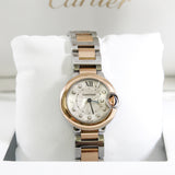 thumbnail cartier ballon #28 has12 diamonds inside with yellow&white steel strip - L'UXE LINK