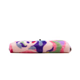 thumbnail long cf flap chain bag in heart Sequins/leather pink/purple/green seri30 - L'UXE LINK