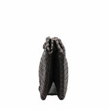 thumbnail Nero Intrecciato Nappa Chain DUO Bag Black PHW - L'UXE LINK