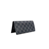 thumbnail long wallet black/grey damier graphite