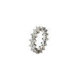 thumbnail Tiffany & Co. Aria Ring of Diamonds Pt950 Platinum Size 5 - L'UXE LINK