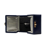 thumbnail water drop diamonds ring in 18k wg. #49