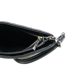 thumbnail quilted crossbody bag in black lambskin phw seri29