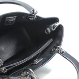 thumbnail Medium Diorissimo In Black Patent Leather Handbag PHW With Strap - L'UXE LINK