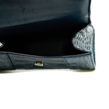 thumbnail XS hourglass in dark green ccd embossed phw