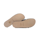 thumbnail Chypre sandal in leather black #42 - L'UXE LINK
