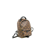 thumbnail Mini Palm Springs Monogram Canvas Backpack GHW - L'UXE LINK