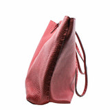 thumbnail Tote Bag Leather Red - L'UXE LINK