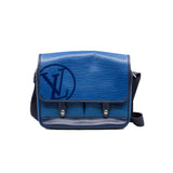 thumbnail downtown messenger bag in epi blue