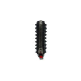 thumbnail long zip wallet with black studs in leather black phw - L'UXE LINK