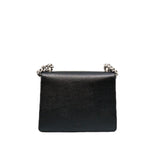 thumbnail Dionysus Mini Black Calfskin Crystal Buckle Bag Ruthenium - L'UXE LINK