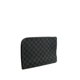 thumbnail Damier Graphite Pochette Jour GM Zippy Clutch Bag PHW - L'UXE LINK