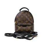 thumbnail Mini Palm Springs Backpack In Monogram Leather With Double Straps GHW - L'UXE LINK