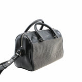thumbnail Classic Baby Duffel Bag Leather Black phw - L'UXE LINK