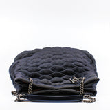 thumbnail Medium CC Shopping Scale Effect Denim Tote PHW Seri 22 - L'UXE LINK