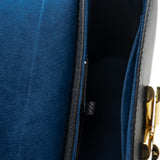thumbnail mm epi sequins bird motif in black leather ghw