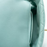 thumbnail 19 belt bag in lambskin green/blue ghw seri 29