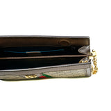 thumbnail medium ophidia pouch in beige and ebony gg supreme canvas ghw