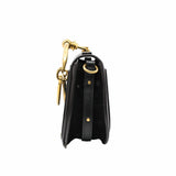 thumbnail Nile Crossbody Bag Small Leather Black GHW - L'UXE LINK