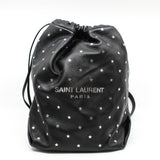 thumbnail black tote with silver stars phw - L'UXE LINK