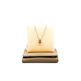 thumbnail b zero 1 beside diamond V necklace in 18k rg - L'UXE LINK