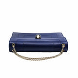 thumbnail SERPENTI DOUBLE FLAP CHAIN BAG DARK BLUE GHW - L'UXE LINK