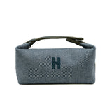 thumbnail Bride a Brac Pouch Bag Blue Green - L'UXE LINK