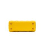 thumbnail medium lady in lambskin yellow/pink phw 2022