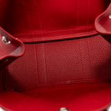 thumbnail Garden Party 30 Fabric/Leather Red Rouge Piment PHW Y Stamp - L'UXE LINK
