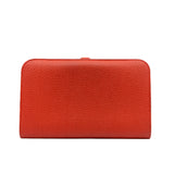 thumbnail Dogon Long Wallet In Watermelon Red PHW R Stamp - L'UXE LINK