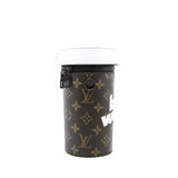 thumbnail Coffee Cup Convertible Pouch Everyday Signature Vintage Monogram Canvas - L'UXE LINK