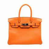 thumbnail birkin 30 i9 orange togo phw C stamp - L'UXE LINK