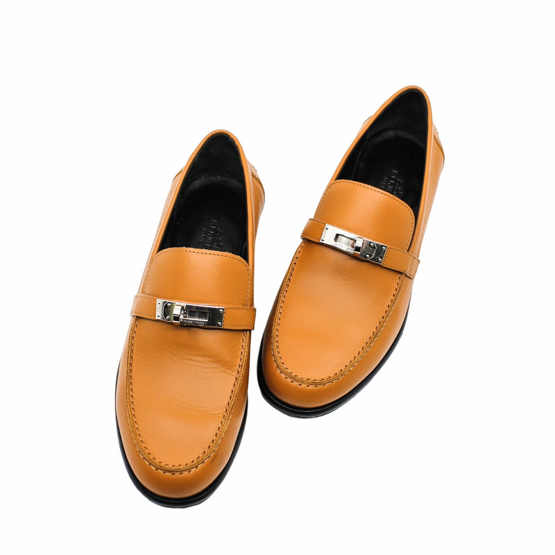 loafer kelly buckle brown phw #37