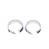 thumbnail Boucles d'oreilles Olympe earring in black phw - L'UXE LINK