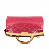 thumbnail BREA HANDBAG MONOGRAM VERNIS MM pink patent - L'UXE LINK