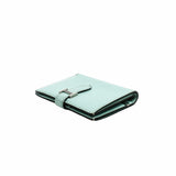 thumbnail bearn compact goat leather green phw A stamp - L'UXE LINK