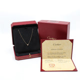 thumbnail necklace yg one diamond dutxxx - L'UXE LINK
