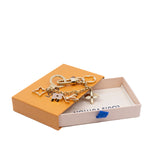 thumbnail bag charm chain ghw monogram white pink - L'UXE LINK