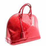 thumbnail alma large patent leather red ghw - L'UXE LINK